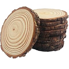 10pcs wood slices for sale  Delivered anywhere in USA 