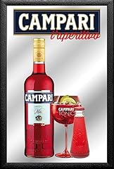 Campari specchio parete usato  Spedito ovunque in Italia 