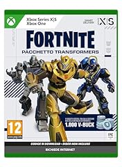 Fortnite transformers pack usato  Spedito ovunque in Italia 