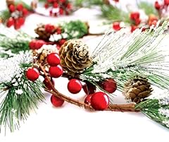 Christmas garland winter for sale  Delivered anywhere in USA 
