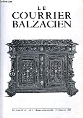 Balzacien. nouvelle série d'occasion  Livré partout en France