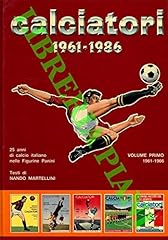 Calciatori 1961 1986 usato  Spedito ovunque in Italia 