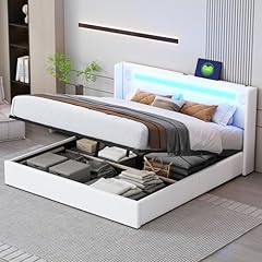 Letto matrimoniale imbottito usato  Spedito ovunque in Italia 