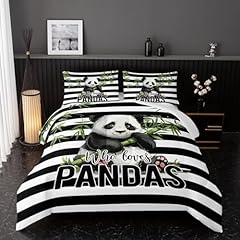 Nttopship panda bedding for sale  Delivered anywhere in USA 