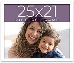 25x21 frame white for sale  Delivered anywhere in USA 
