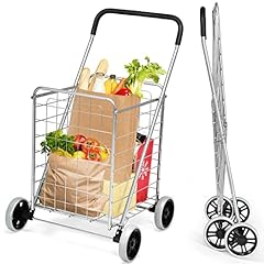 Costway carrello portaspesa usato  Spedito ovunque in Italia 