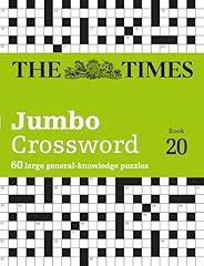 Times jumbo crossword for sale  Delivered anywhere in UK