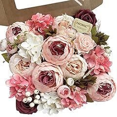 Facinoc peonies artificial for sale  Delivered anywhere in USA 