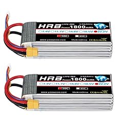 Hrb 2pcs 1800mah for sale  Delivered anywhere in UK