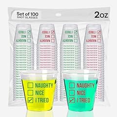 Christmas shot glasses for sale  Delivered anywhere in USA 