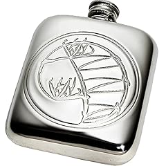 Pocket 4oz pewter for sale  Delivered anywhere in UK