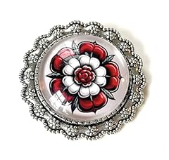 Tudor rose pin for sale  Delivered anywhere in USA 