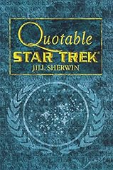 Quotable star trek d'occasion  Livré partout en Belgiqu