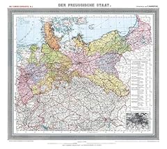 Historische preussenkarte preu gebraucht kaufen  Wird an jeden Ort in Deutschland