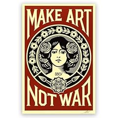 Shepard fairey war for sale  Delivered anywhere in USA 