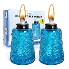 Glass oil lamp for sale  Delivered anywhere in UK