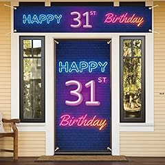 Neon happy 31st for sale  Delivered anywhere in USA 