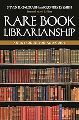 Rare book librarianship for sale  Delivered anywhere in Ireland