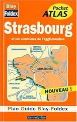 Plan ville strasbourg d'occasion  Livré partout en France