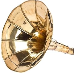 Gramophone brass horn for sale  Delivered anywhere in UK