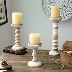 Wood candle holders for sale  Delivered anywhere in USA 