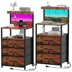 Szlhanjz nightstands set for sale  Delivered anywhere in USA 