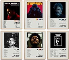 Weeknd poster signed for sale  Delivered anywhere in USA 