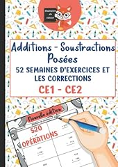 Additions soustractions posée d'occasion  Livré partout en France