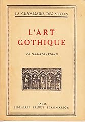 Art gothique grammaire d'occasion  Livré partout en Belgiqu