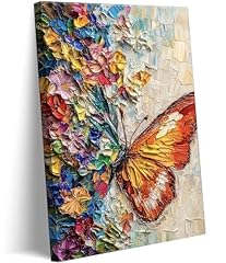 Butterfly canvas wall for sale  Delivered anywhere in USA 