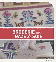 Broderie gaze soie d'occasion  Livré partout en France