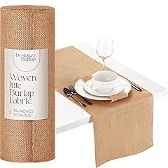 Designer burlap table for sale  Delivered anywhere in USA 