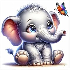 Fabric panel elephant for sale  Delivered anywhere in UK