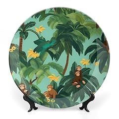 Monkey decorative plate for sale  Delivered anywhere in USA 