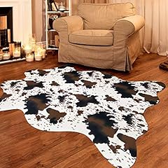 Aoczes faux cowhide for sale  Delivered anywhere in USA 