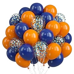 Blue orange balloons for sale  Delivered anywhere in UK