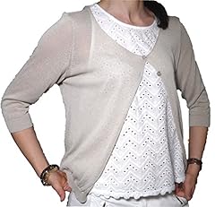 Cardigan spolverino corto usato  Spedito ovunque in Italia 