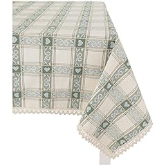 Tovaglia cotone jacquard usato  Spedito ovunque in Italia 