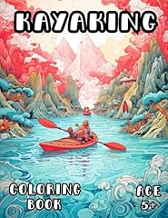 Kayaking coloring book for sale  Delivered anywhere in USA 