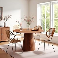 Wood round dining for sale  Delivered anywhere in USA 
