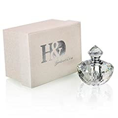 H&D Crystal Glass Art Deco Vintage Style Perfume Bottles for sale  Delivered anywhere in Canada