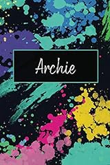 Archie paint splatter for sale  Delivered anywhere in UK