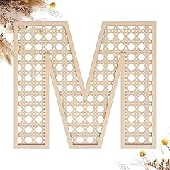 Wooden rattan letters for sale  Delivered anywhere in USA 