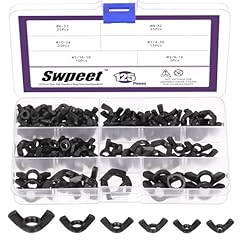 Swpeet 125pcs black for sale  Delivered anywhere in UK