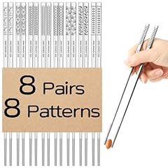 Pairs metal chopsticks for sale  Delivered anywhere in USA 