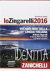 Zingarelli 2016. vocabolario usato  Spedito ovunque in Italia 