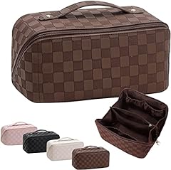 Checkered makeup bag for sale  Delivered anywhere in UK