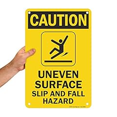 Smartsign caution uneven for sale  Delivered anywhere in USA 