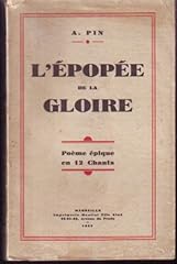 Epopee gloire poeme d'occasion  Livré partout en France