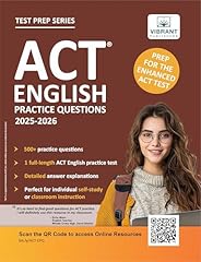 Act english practice for sale  Delivered anywhere in USA 